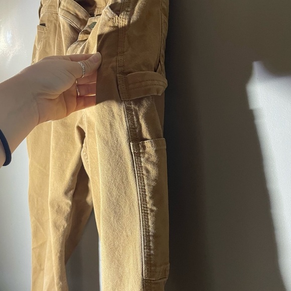 Carhartt Women's Work Pants Rugged Flex Relaxed Fit Brown Size 14 - Picture 4 of 5